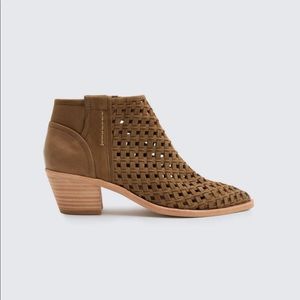 Dolce Vita Woven Leather Booties